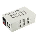 60W 12A 20 USB 포트 고속 충전 스테이션 여행용 데스크탑 충전기 전원 어댑터