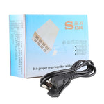 60W 12A 20 USB 포트 고속 충전 스테이션 여행용 데스크탑 충전기 전원 어댑터