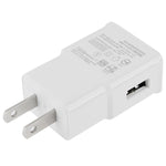 마이크로 5핀 USB 동기화 케이블 + 미국 플러그 여행용 충전기