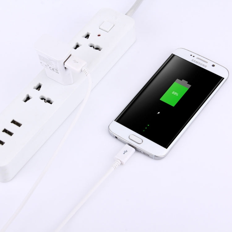 마이크로 5핀 USB 동기화 케이블 + 미국 플러그 여행용 충전기