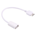 21cm 마이크로 USB 3.0 수컷 to USB 2.0 암컷 OTG 변환 어댑터 케이블