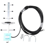 824-960MHZ GSM 야기 안테나 12 dBi N 수컷 커넥터, 케이블 길이: 15m, 824-960MHZ, N 수컷 커넥터