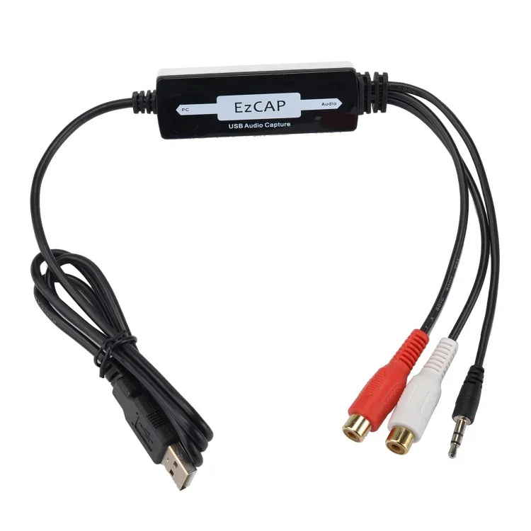 Ezcap216 USB 오디오 캡처, 녹화 포맷: Wave / MP3