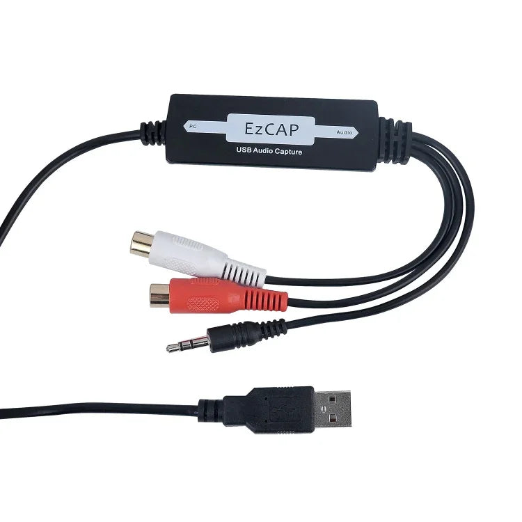Ezcap216 USB 오디오 캡처, 녹화 포맷: Wave / MP3