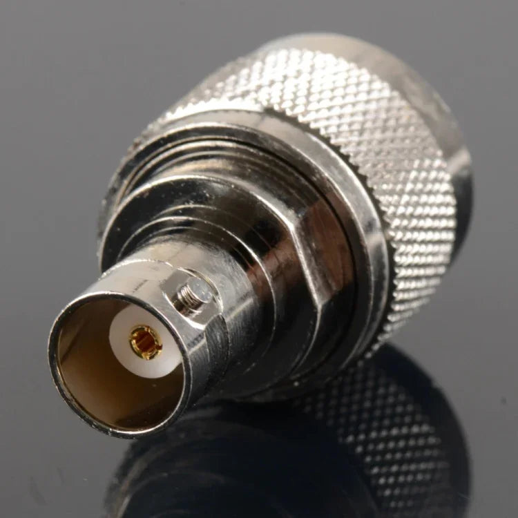 UG-273 UHF 수컷 플러그에서 BNC 암컷 플러그 니켈 도금 커넥터 어댑터, UHF 수컷에서 BNC 암컷으로