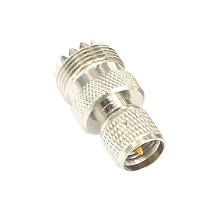 미니 UHF 수컷에서 UHF 암컷 커넥터 RF 동축 어댑터, UHF 수컷에서 UHF 암컷으로