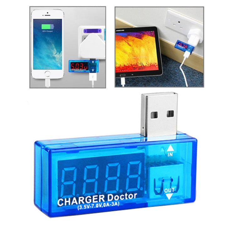 USB 전압 충전기 / 전류 테스터 휴대폰 / 태블릿용, USB 전압-KW-201