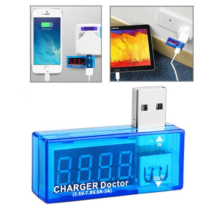 USB 전압 충전기 / 전류 테스터 휴대폰 / 태블릿용, USB 전압-KW-201