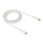 USB-C / Type-C 3.1 수컷 to 8핀 수컷 데이터 케이블, 케이블 길이: 1m