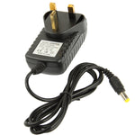 고품질 영국 플러그 AC 100-240V에서 DC 9V 2A 전원 어댑터, 팁: 5.5 x 2.1mm, 케이블 길이: 1m, 영국 플러그 DC 9V 2A