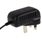 영국 플러그 AC 100-240V에서 DC 6V 2A 전원 어댑터, 팁: 5.5 x 2.1mm, 케이블 길이: 약 1.2m, 영국 플러그 DC 6V 2A