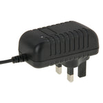 영국 플러그 AC 100-240V에서 DC 12V 1A 전원 어댑터, 팁: 5.5 x 2.1mm, 케이블 길이: 약 90cm, DC 12V 1A, 영국 플러그