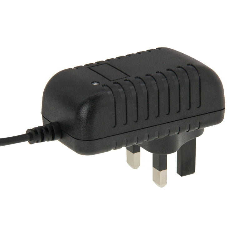 영국 플러그 AC 100-240V에서 DC 12V 1A 전원 어댑터, 팁: 5.5 x 2.1mm, 케이블 길이: 약 90cm, DC 12V 1A, 영국 플러그