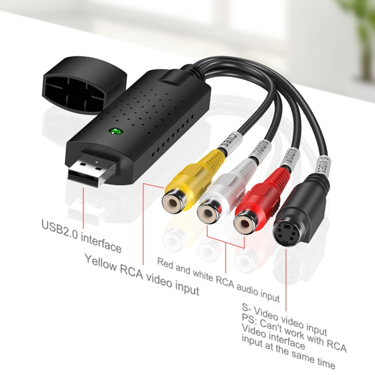 DVD 메이커 USB 2.0 비디오 캡처 및 편집 (Easy CAP), MPEG-1/MPEG-2 압축 포맷 지원, 칩: MA2106, DC60, MA2106 칩, EM2860 칩