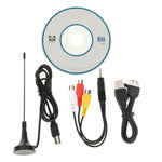 미니 디지털 USB 2.0 듀얼 모듈 DVB 아날로그 TV 스틱, FM + AV + DVB-T / T2 / C 지원, DVB-T/T2/C