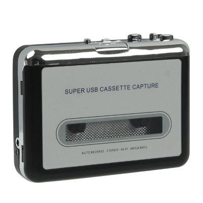 테이프에서 PC로 슈퍼 USB 카세트에서 MP3 변환기 오디오 캡처 뮤직 플레이어, 테이프에서 MP3 블랙