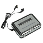 테이프에서 PC로 슈퍼 USB 카세트에서 MP3 변환기 오디오 캡처 뮤직 플레이어, 테이프에서 MP3 블랙