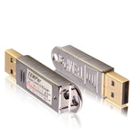 USB 온도계 / 내장 디지털 PC 센서, 온도 범위: 화씨 -67도에서 257도