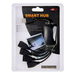 범용 4포트 USB 2.0 480Mbps 고속 케이블 허브 PC용