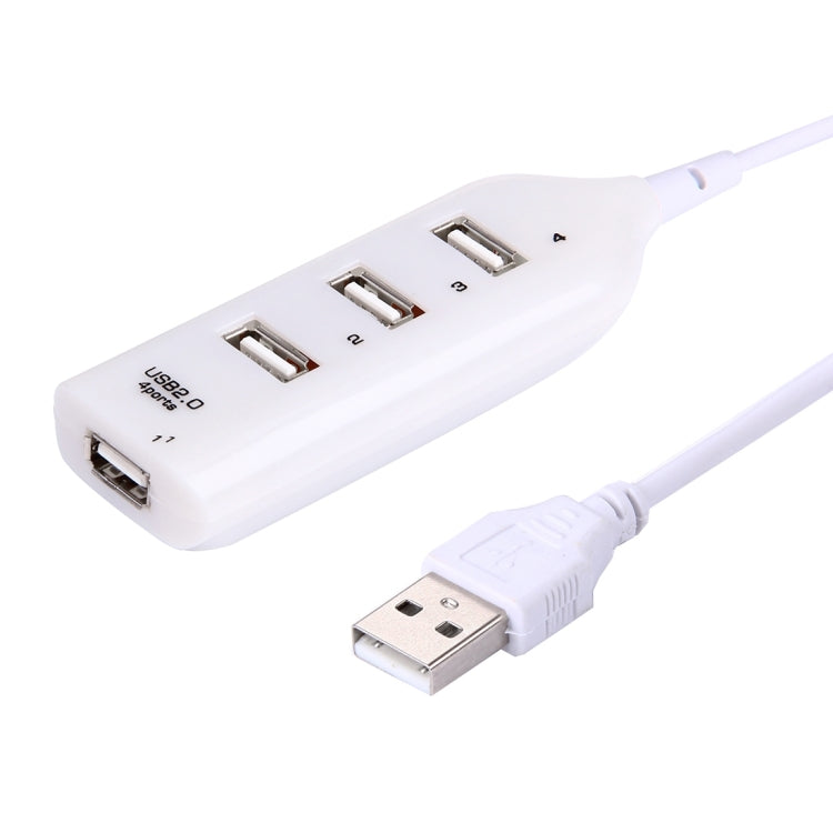 4포트 USB 2.0 허브, 케이블 길이: 30cm, 4포트 (블랙), 4포트 (화이트)