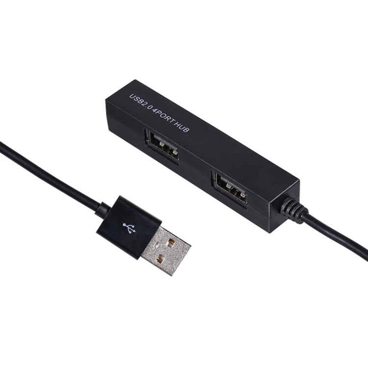 고속 4포트 USB 2.0 허브, USB 분배기(블랙)