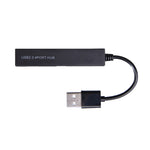 고속 4포트 USB 2.0 허브, USB 분배기(블랙)