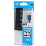 4포트 USB 3.0 허브, 초고속 5Gbps, 플러그 앤 플레이, 1TB 지원, 4포트 (블랙), 4포트 (화이트)