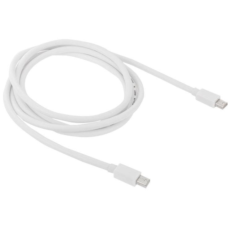 미니 DP 디스플레이포트 케이블 Apple iMac MacBook Pro용, 길이: 2m, 미니 DP to 미니 DP 수컷