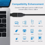 USB-C / Type-C 수컷 to USB 3.0 암컷 OTG 변환 어댑터