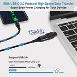 USB-C / Type-C 수컷 to USB 3.0 암컷 OTG 변환 어댑터
