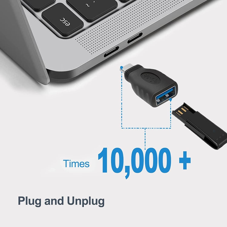 USB-C / Type-C 수컷 to USB 3.0 암컷 OTG 변환 어댑터