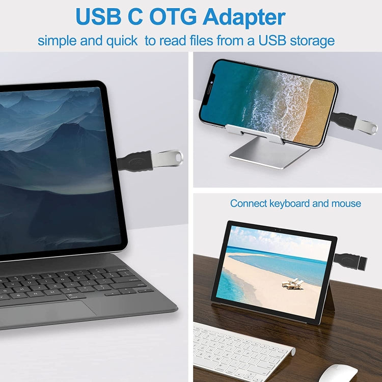 USB-C / Type-C 수컷 to USB 3.0 암컷 OTG 변환 어댑터