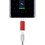 8핀 암컷 to USB-C / 타입-C 수컷 메탈 쉘 어댑터