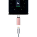 8핀 암컷 to USB-C / 타입-C 수컷 메탈 쉘 어댑터
