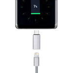 8핀 암컷 to USB-C / 타입-C 수컷 메탈 쉘 어댑터