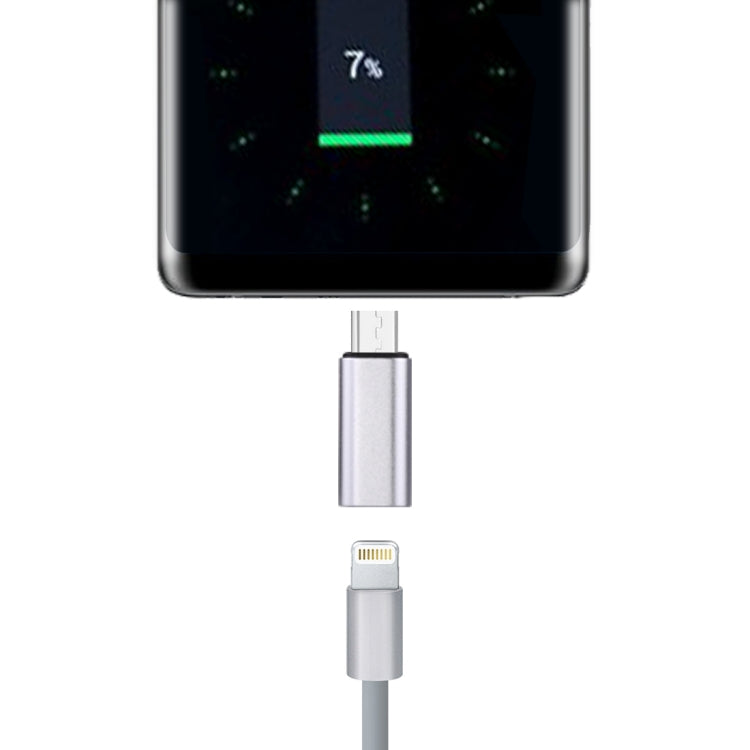 8핀 암컷 to USB-C / 타입-C 수컷 메탈 쉘 어댑터