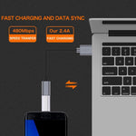 8핀 암컷 to USB-C / 타입-C 수컷 메탈 쉘 어댑터