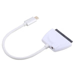USB-C / Type-C에서 22핀 SATA 하드 드라이브 어댑터 케이블 변환기, 총 길이: 약 23cm