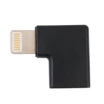 8핀 수컷 to USB-C / 타입-C 암컷 엘보 충전 어댑터, 8핀 수컷 to USB-C / 타입-C 암컷