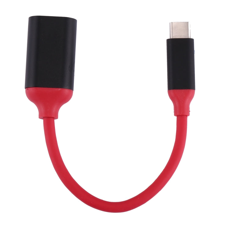 15cm 알루미늄 합금 헤드 USB-C / Type-C 3.1 수컷 to USB 3.0 암컷 OTG 변환 어댑터 케이블