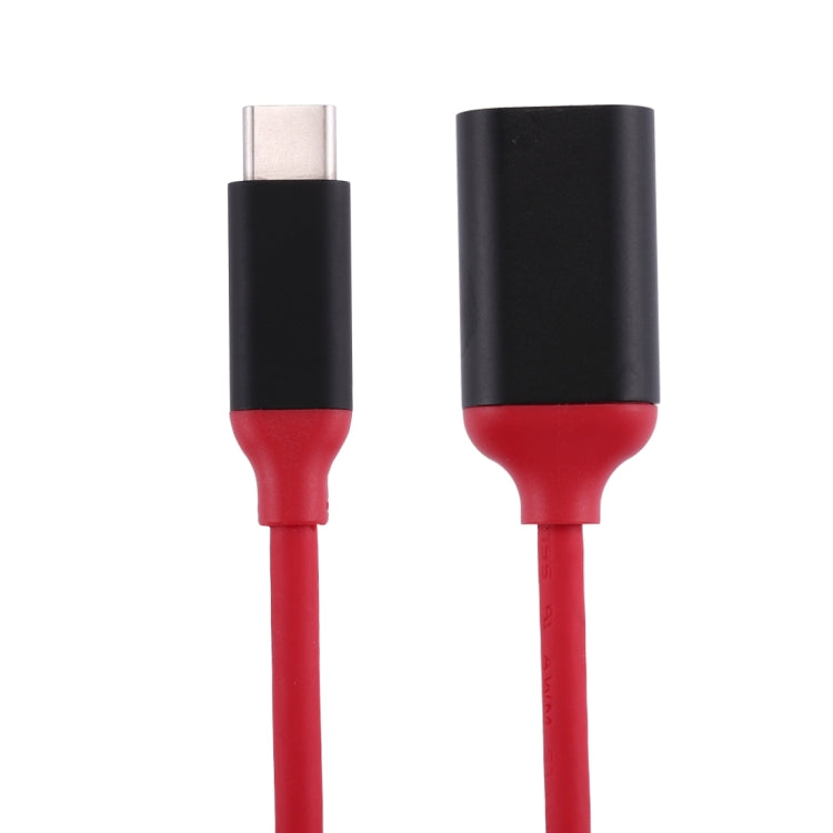 15cm 알루미늄 합금 헤드 USB-C / Type-C 3.1 수컷 to USB 3.0 암컷 OTG 변환 어댑터 케이블
