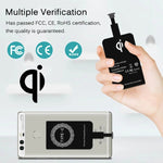 5V 800mA Qi 표준 무선 충전 수신기 USB-C / 타입-C 포트 포함, 타입-C 휴대폰용