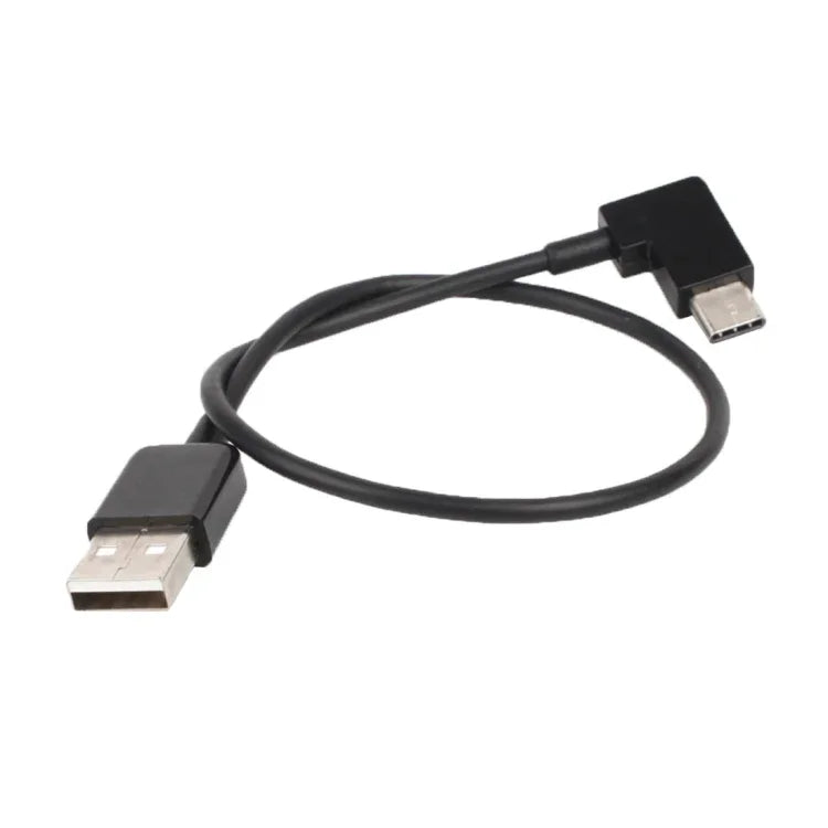30cm USB to USB-C / 타입-C 직각 데이터 커넥터 케이블 DJI SPARK / MAVIC PRO / Phantom 3 & 4 / Inspire 1 & 2용, USB to USB-C / 타입-C