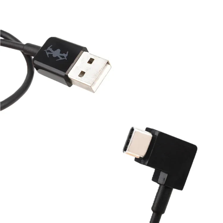 30cm USB to USB-C / 타입-C 직각 데이터 커넥터 케이블 DJI SPARK / MAVIC PRO / Phantom 3 & 4 / Inspire 1 & 2용, USB to USB-C / 타입-C