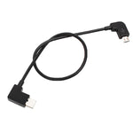 30cm 마이크로 USB to USB-C / 타입-C 변환 데이터 케이블 커넥터 DJI MAVIC PRO & SPARK 리모컨, 스마트폰, 태블릿용, 마이크로 USB to USB-C / 타입-C