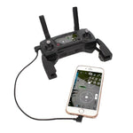 30cm 마이크로 USB to 8핀 변환 데이터 케이블 커넥터 DJI MAVIC PRO & SPARK & Mavic 2 Pro & Mavic 2 Zoom 리모컨, 아이폰, 아이패드용, 마이크로 USB to 8핀