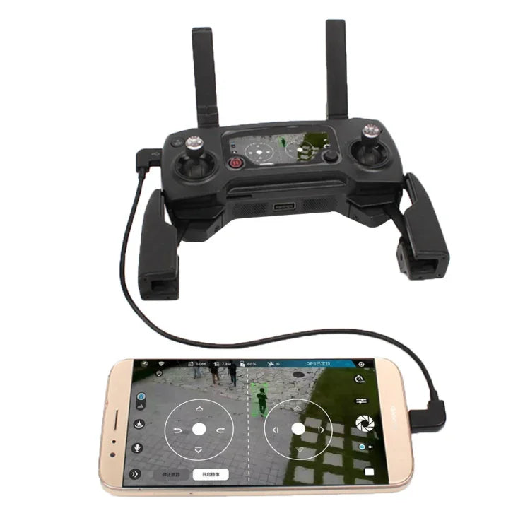 30cm 마이크로 USB to 마이크로 USB 변환 데이터 케이블 커넥터 DJI MAVIC PRO & SPARK 리모컨, 스마트폰, 태블릿용, 마이크로 USB to 마이크로 USB