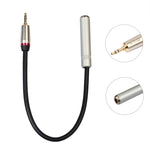 REXLIS TC128MF 3.5mm 수 to 6.5mm 암 오디오 어댑터 케이블, 길이: 60cm
