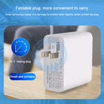 WLX-A6 4포트 고속 충전 USB 여행용 충전기 전원 어댑터, US 플러그