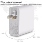 WLX-A6 4포트 고속 충전 USB 여행용 충전기 전원 어댑터, US 플러그